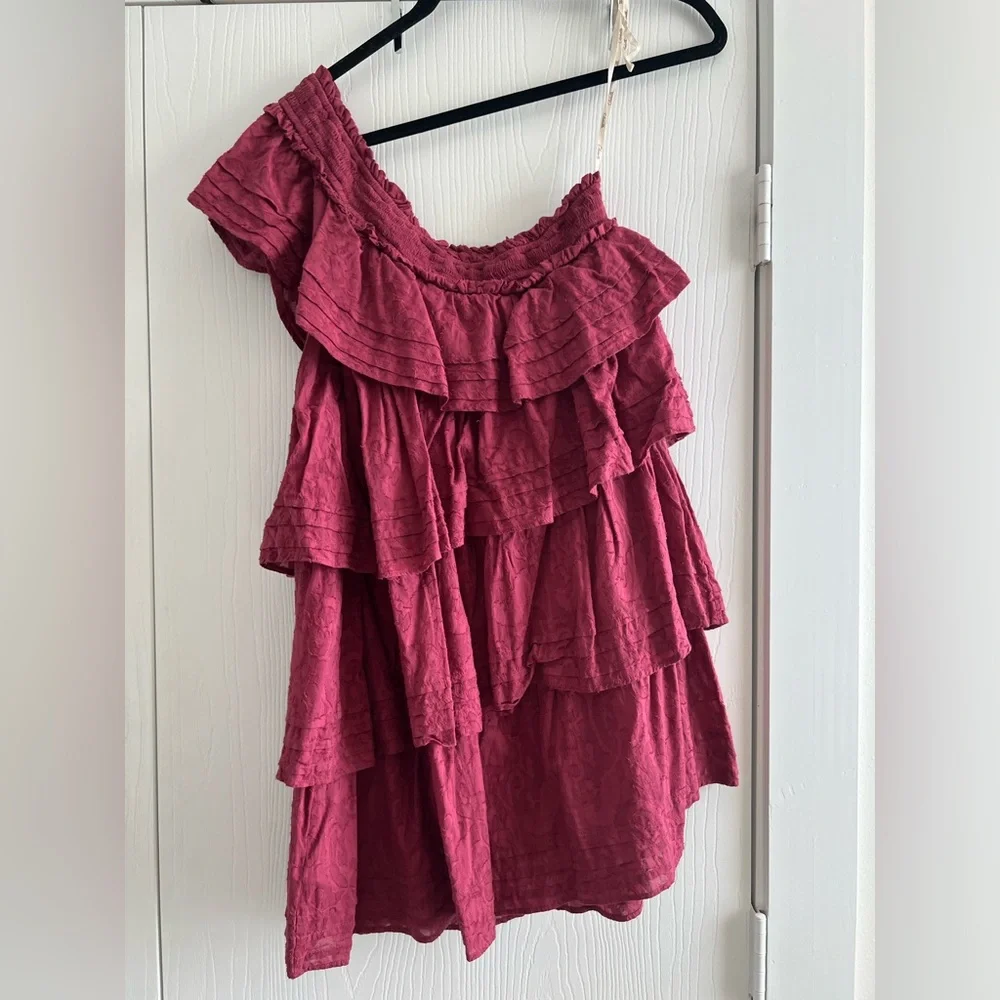 Cleobella One‎ Shoulder Cosette Mini Dress - M - Picture 5 of 14
